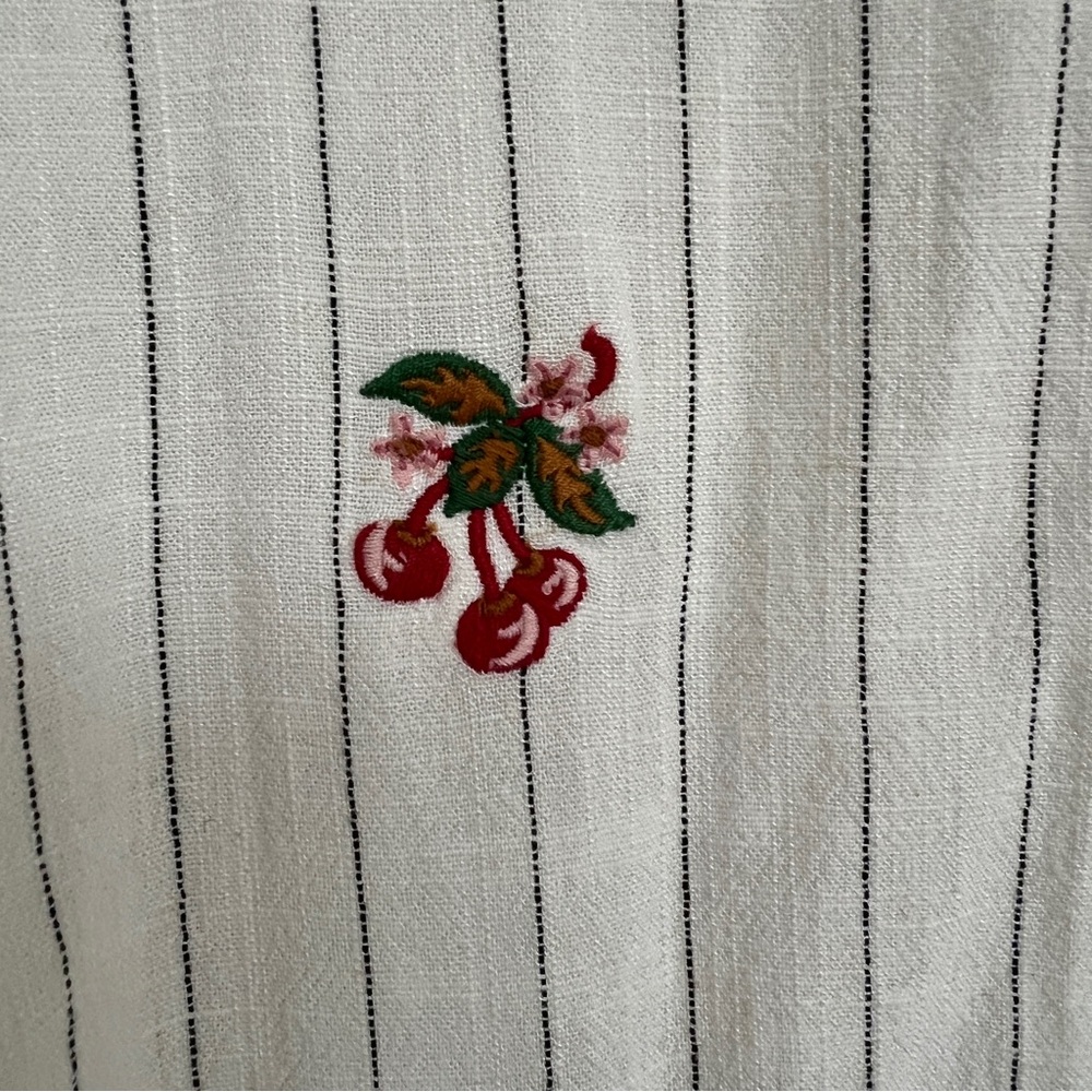 Cherry LA Linen Racing Jacket (Natural) - Picture 4 of 12